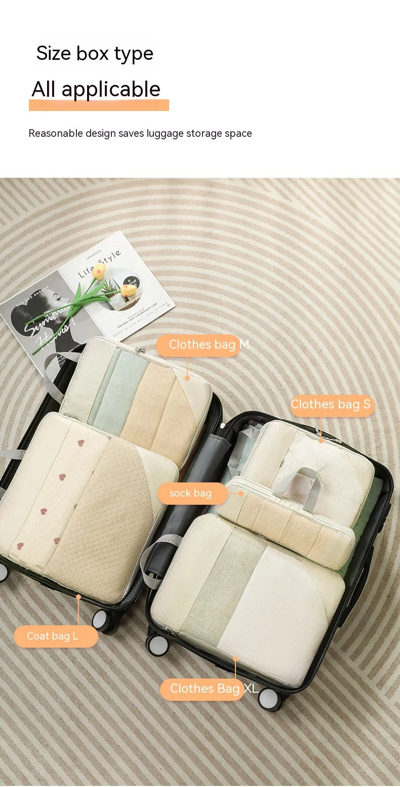 Compression Packing Cubes for Suitcases Travel Accessories Expandable Packing Organizers Lightweight Travel Organizer Cubes